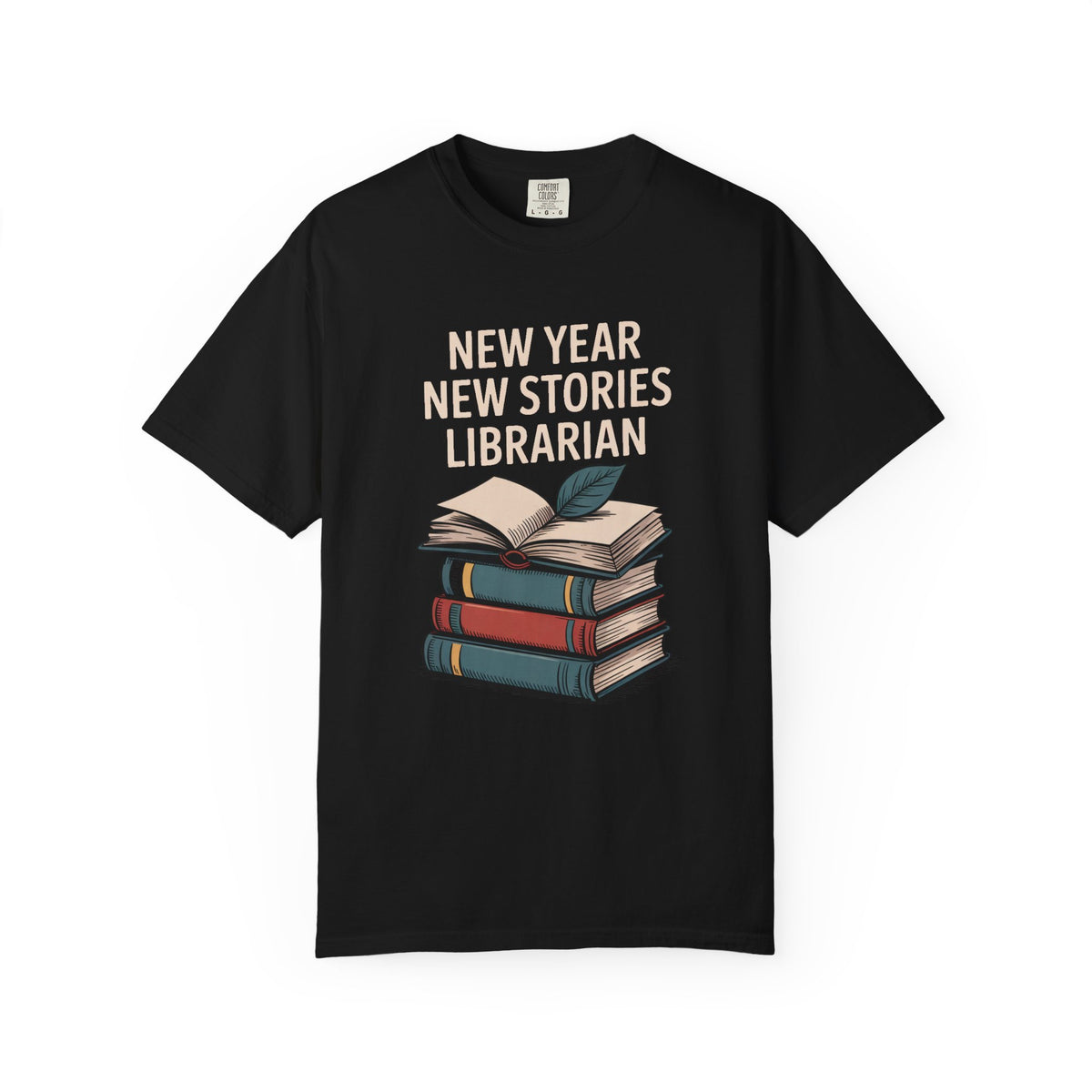 Librarian Shirt, New Year New Stories, Back To School Gift For Librarian, Library Teacher Tee, Librarian Appreciation Shirt, School Library…