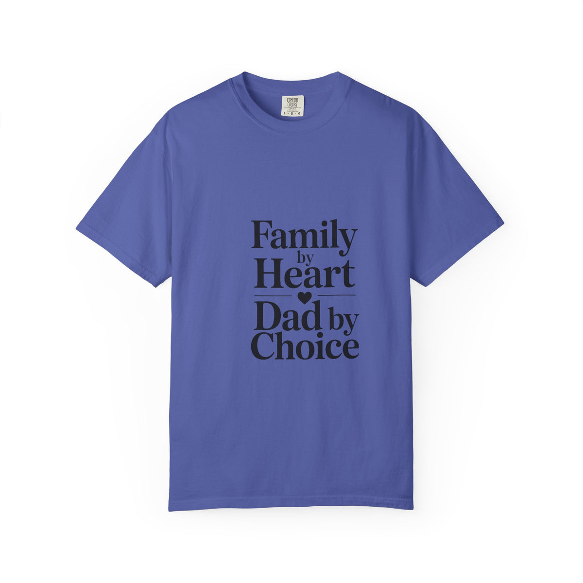 Bonus Dad Shirt, Family By Heart Dad By Choice Tee, Father's Day Gift For Bonus Dad, Stepdad Gift Shirt, Minimalist Dad Tee, Gift For Stepd…