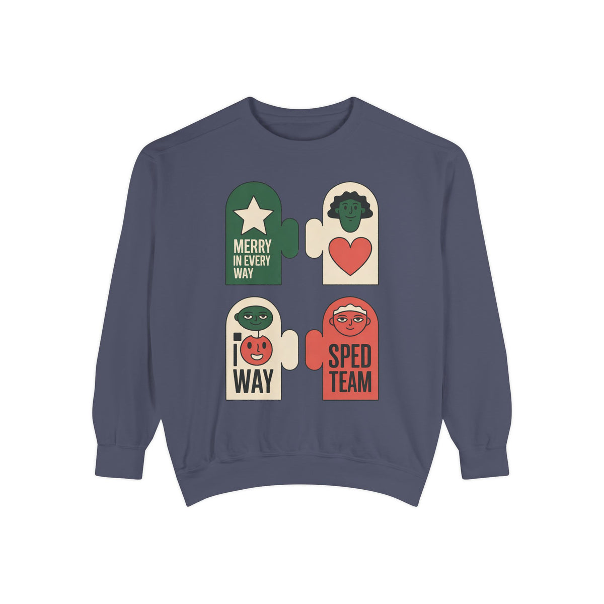 SPED Team Sweatshirt, Merry In Every Way, Christmas Gift For Special Education Teacher, SPED Christmas Crew Shirt, Special Ed Teacher Holid…