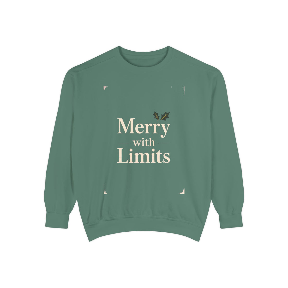Busy Adult Christmas Sweatshirt, Merry With Limits Crewneck, Funny Christmas Gift For Tired Adults, Sarcastic Holiday Sweater, Dry Humor Xm…
