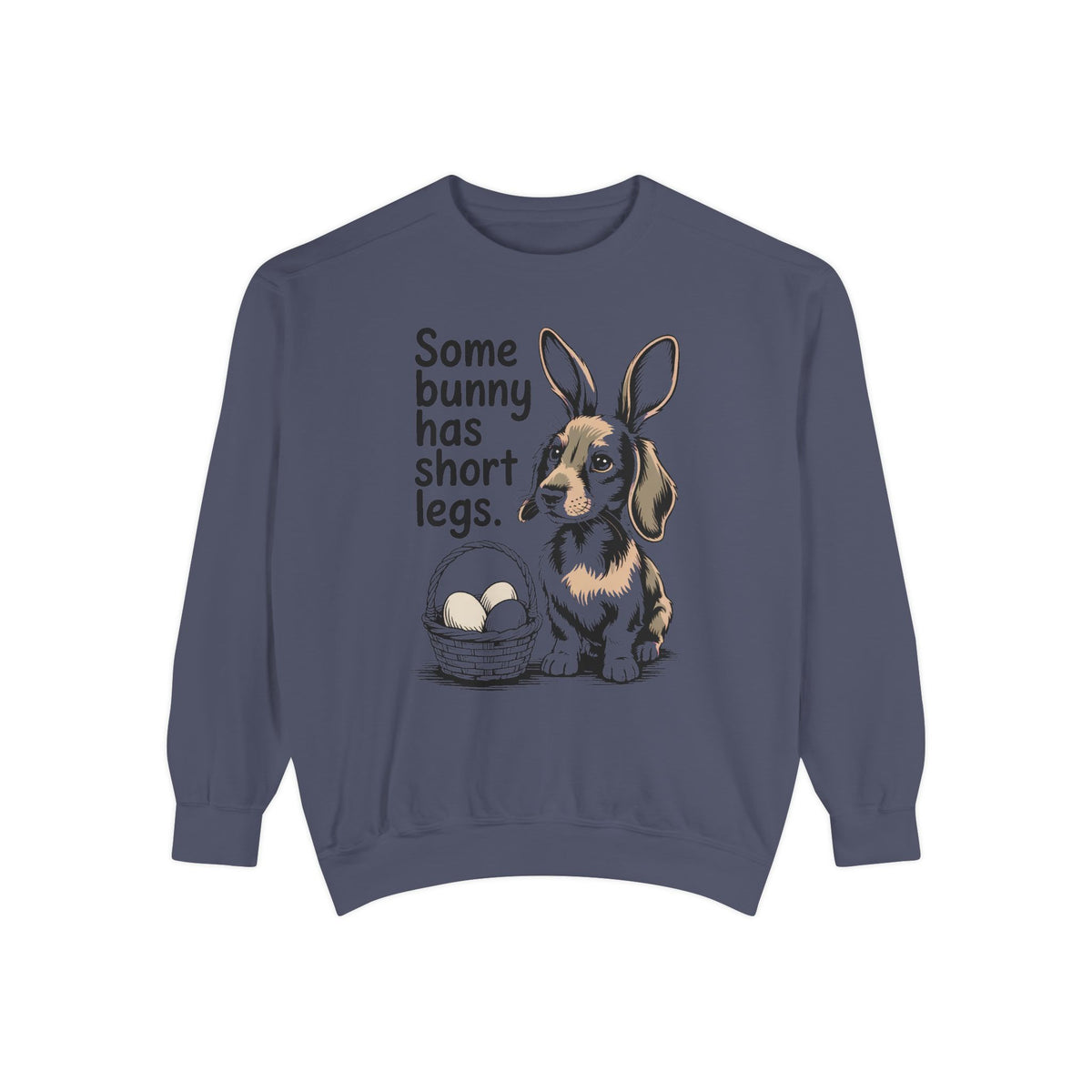 Dachshund Owner Sweatshirt, Some Bunny Has Short Legs, Funny Easter Gift For Dog Mom, Wiener Dog Easter Sweatshirt, Dachshund Easter Tee