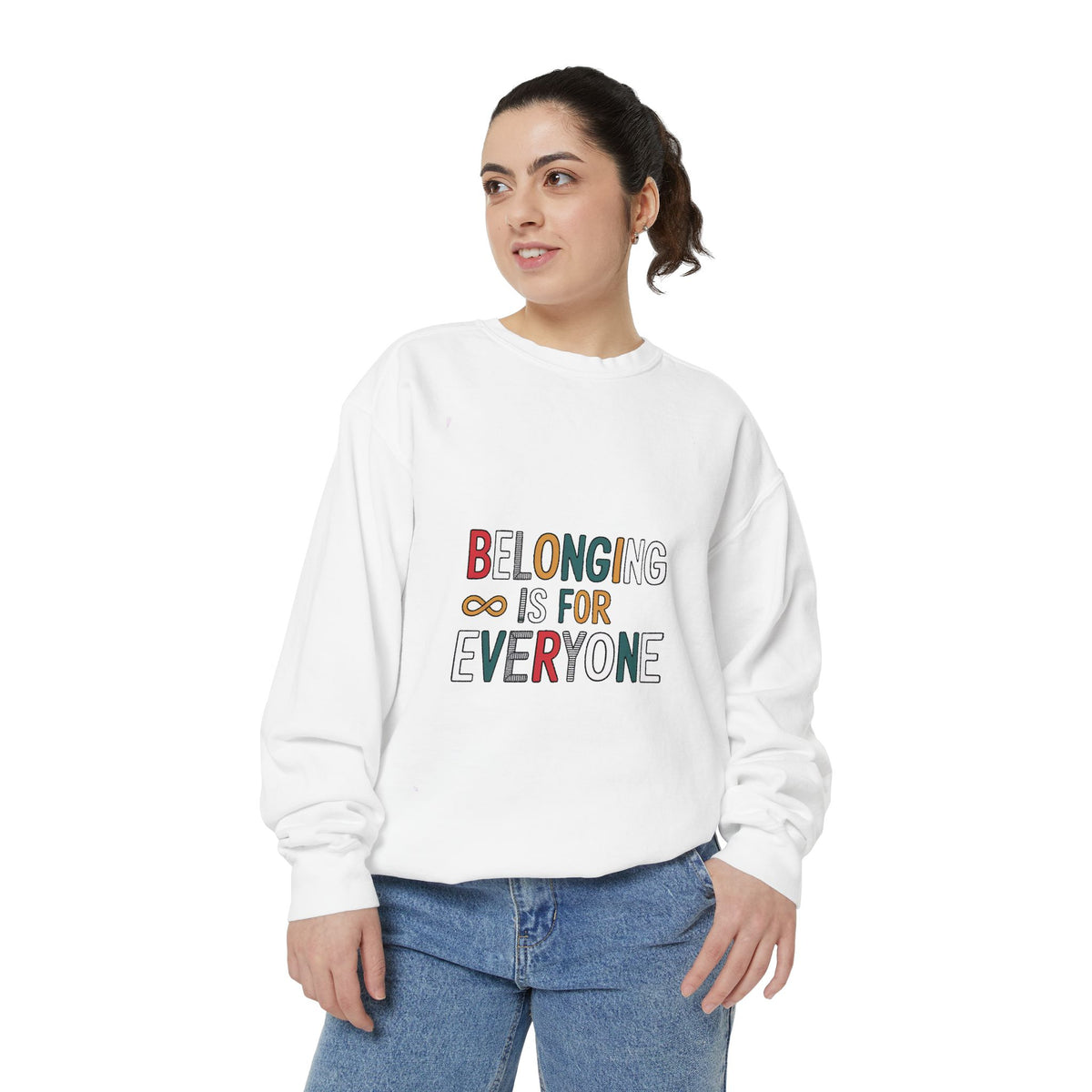 Autism Acceptance Sweatshirt, Belonging Is For Everyone Shirt, Autism Awareness Gift For Teacher, Inclusion Matters Sweatshirt, School Staf…