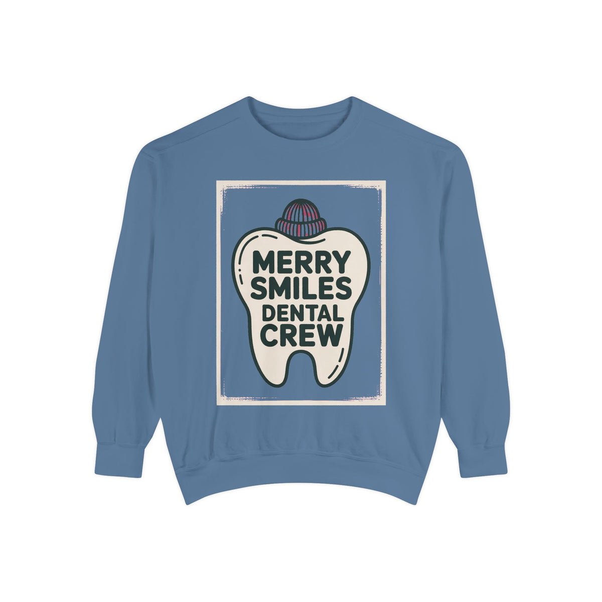 Dental Christmas Team Sweatshirt, Merry Smiles Dental Crew Gift, Christmas Gift For Dentist, Dental Office Holiday Sweatshirt, Dental Hygie…