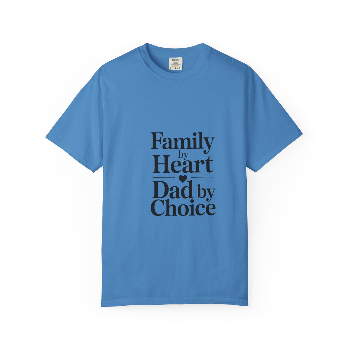Bonus Dad Shirt, Family By Heart Dad By Choice Tee, Father's Day Gift For Bonus Dad, Stepdad Gift Shirt, Minimalist Dad Tee, Gift For Stepd…