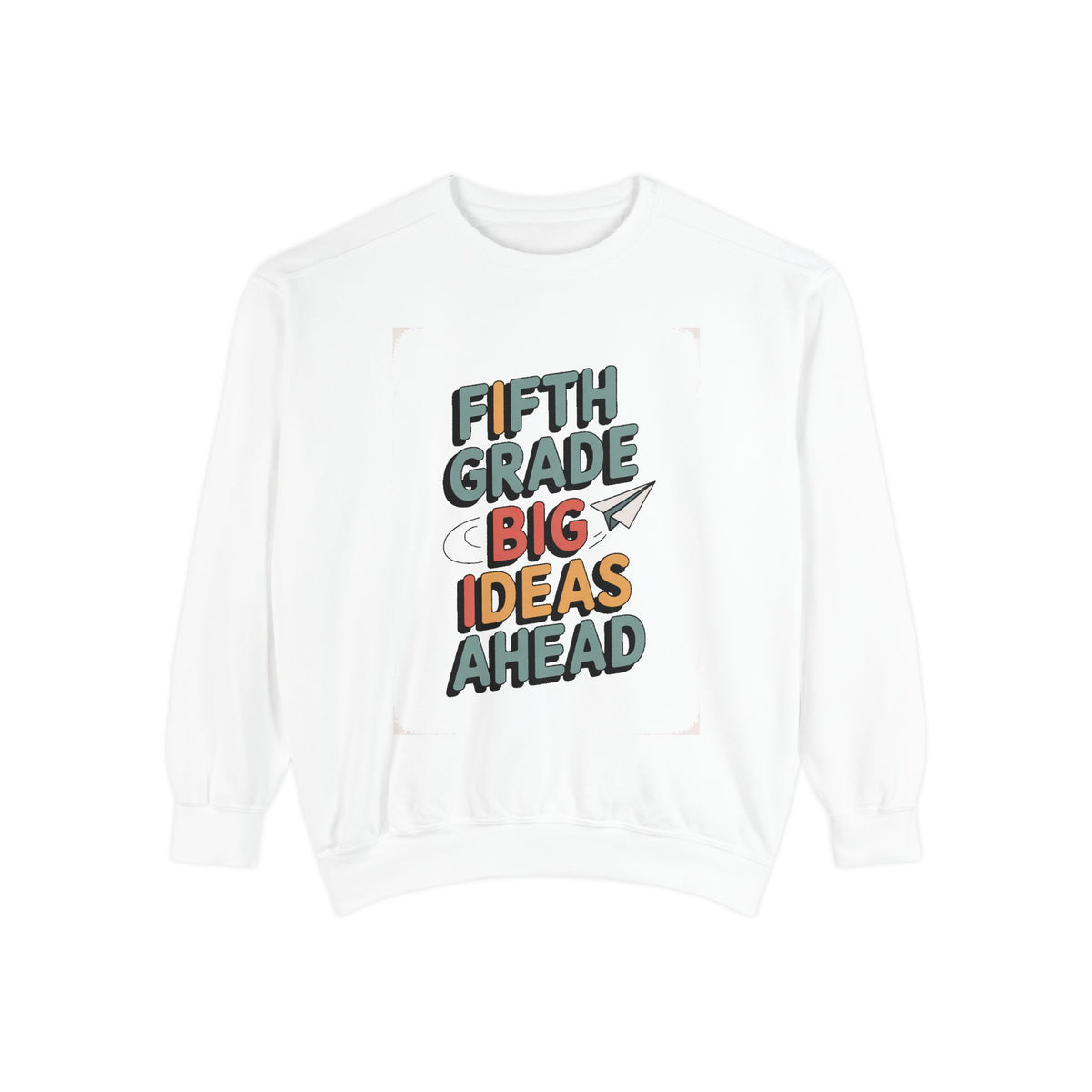 Fifth Grade Sweatshirt, Back to School Gift For Kids, 5th Grade Big Ideas Ahead Crewneck, Fifth Grade Student Shirt, First Day of School Tee