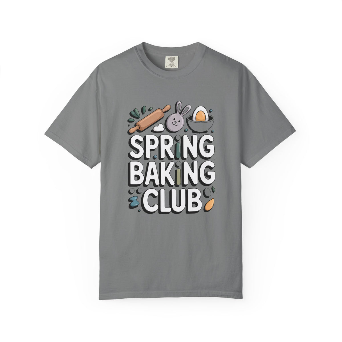 Home Baker Shirt, Spring Baking Club Tee, Easter Gift For Baker, Easter Baking Shirt For Women, Funny Spring Baker Gift, Cute Easter T-Shirt