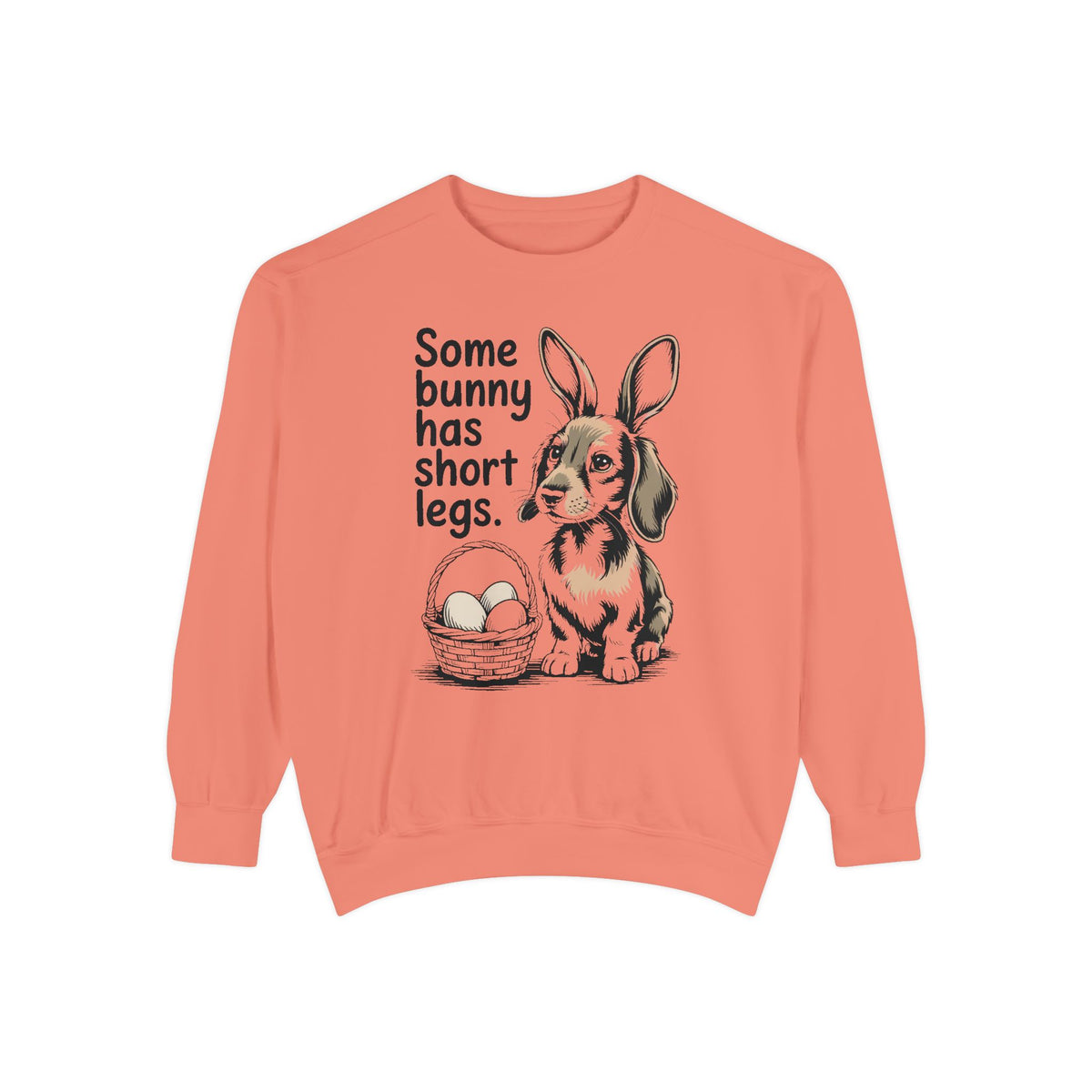 Dachshund Owner Sweatshirt, Some Bunny Has Short Legs, Funny Easter Gift For Dog Mom, Wiener Dog Easter Sweatshirt, Dachshund Easter Tee