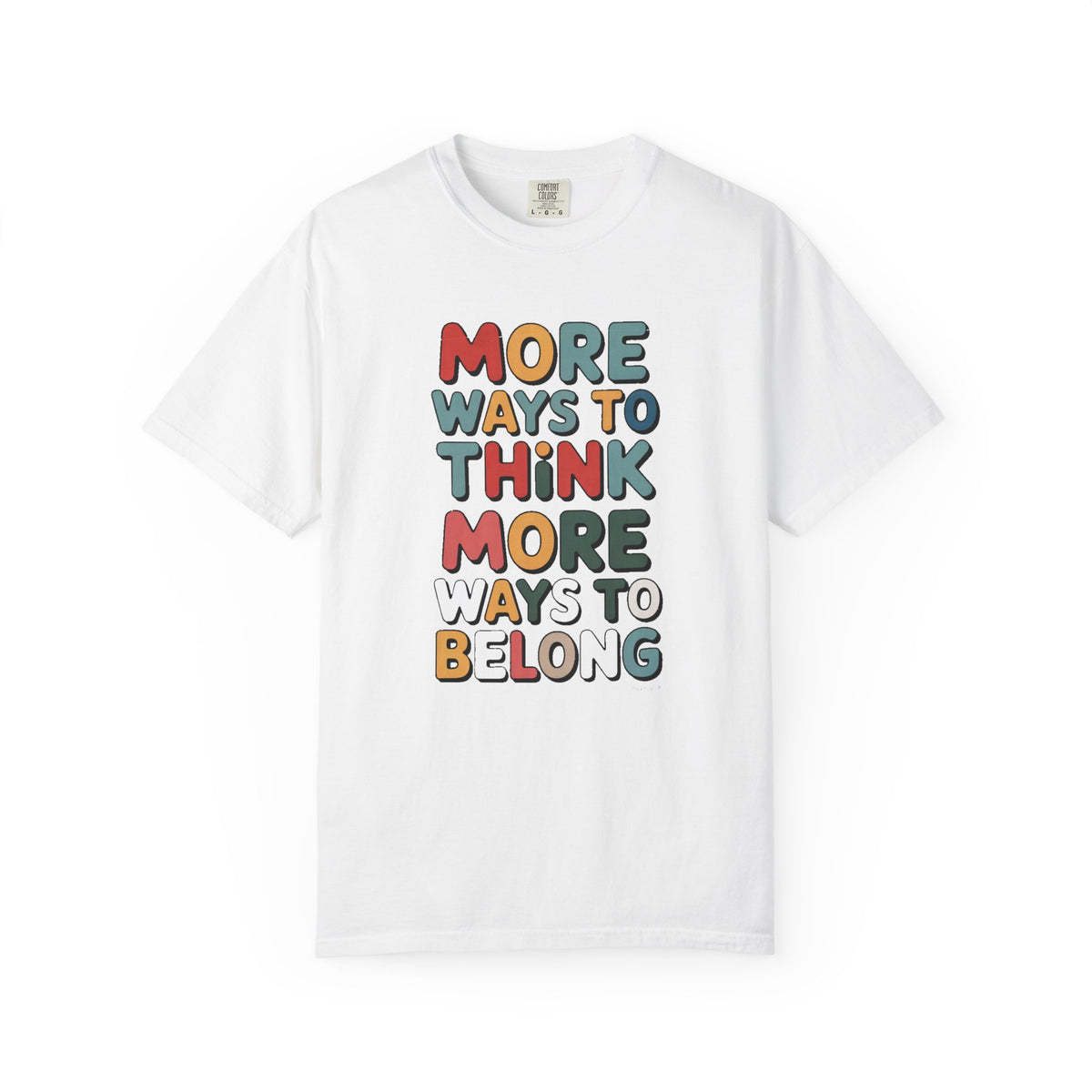 Autism Acceptance Shirt, Neurodiversity Gift, More Ways To Think Tee, Autism Awareness Shirt, Infinity Loop Support Shirt, Neurodivergent P…