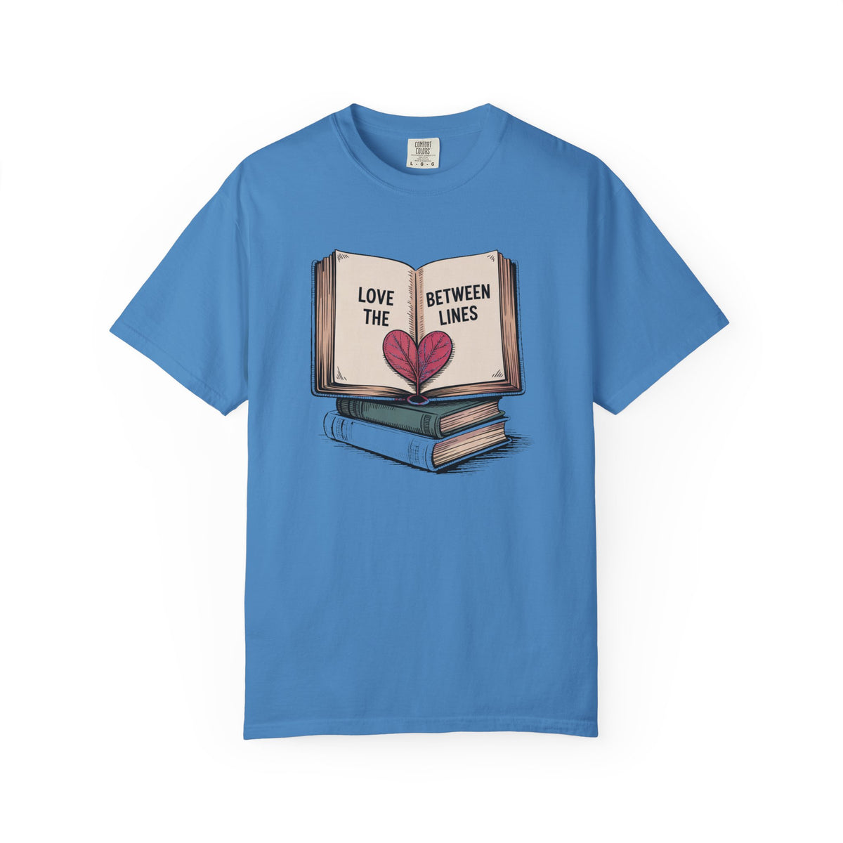 Librarian Valentine's Day Shirt, Book Lover Gift, Love Between The Lines Tee, Bookish Valentine Shirt For Readers, Librarian Gift
