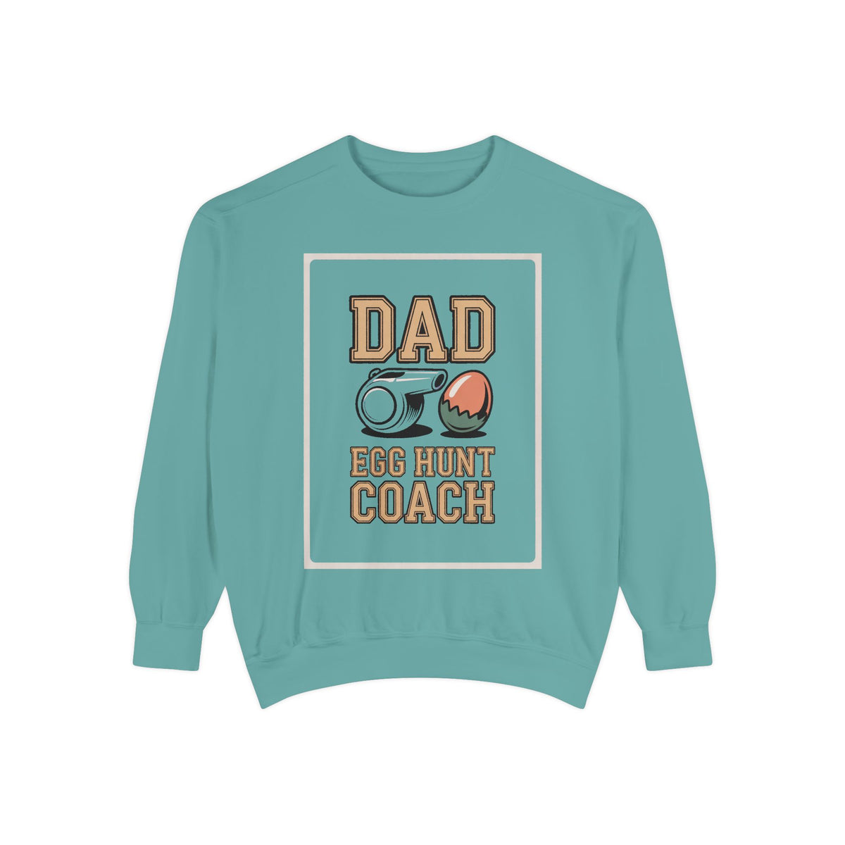Dad Easter Sweatshirt, Egg Hunt Coach Shirt, Funny Easter Gift For Dad, Dad Easter Crewneck, Easter Sweatshirt For Him, Coach Dad Gift