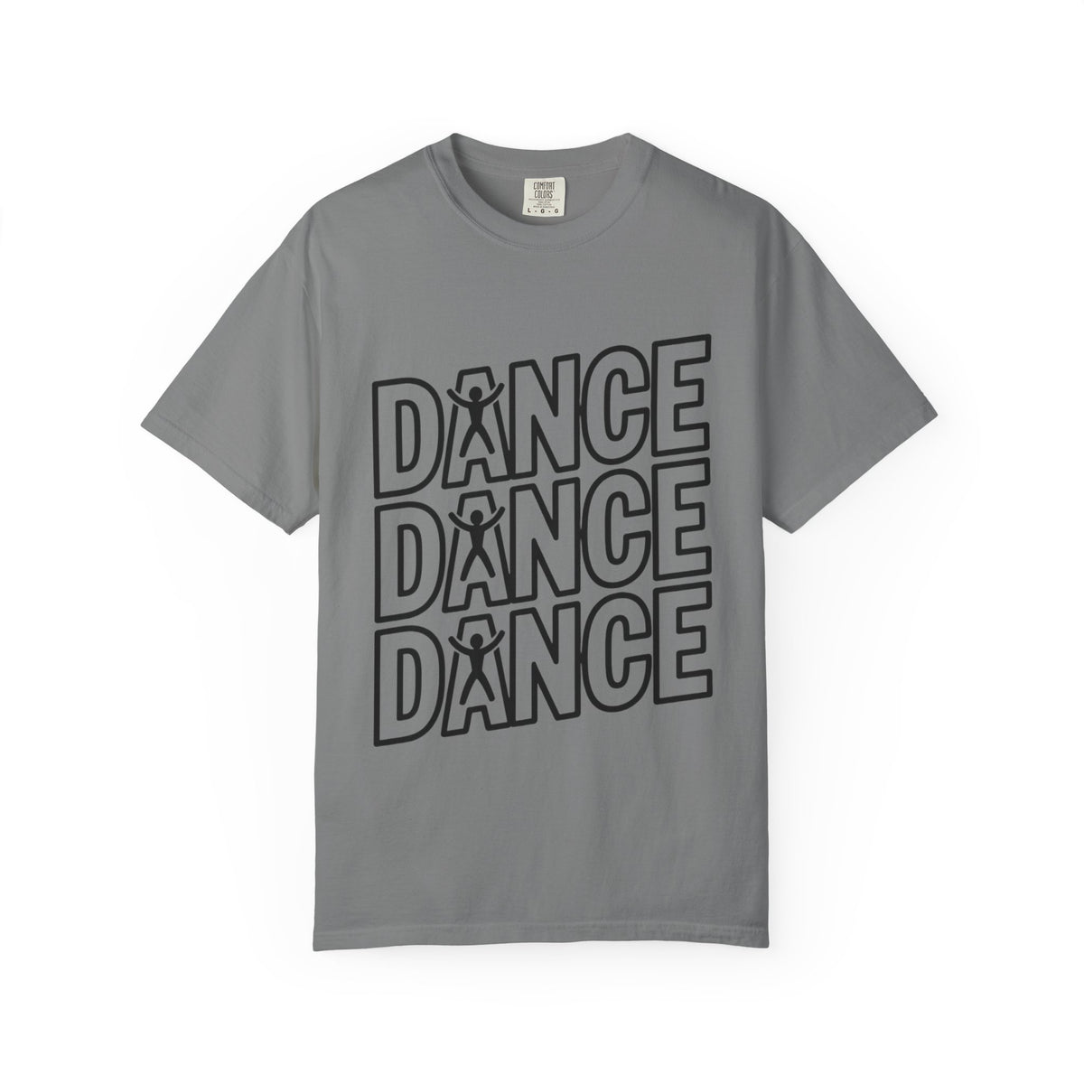 Dance Dance Dance Typography T-Shirt