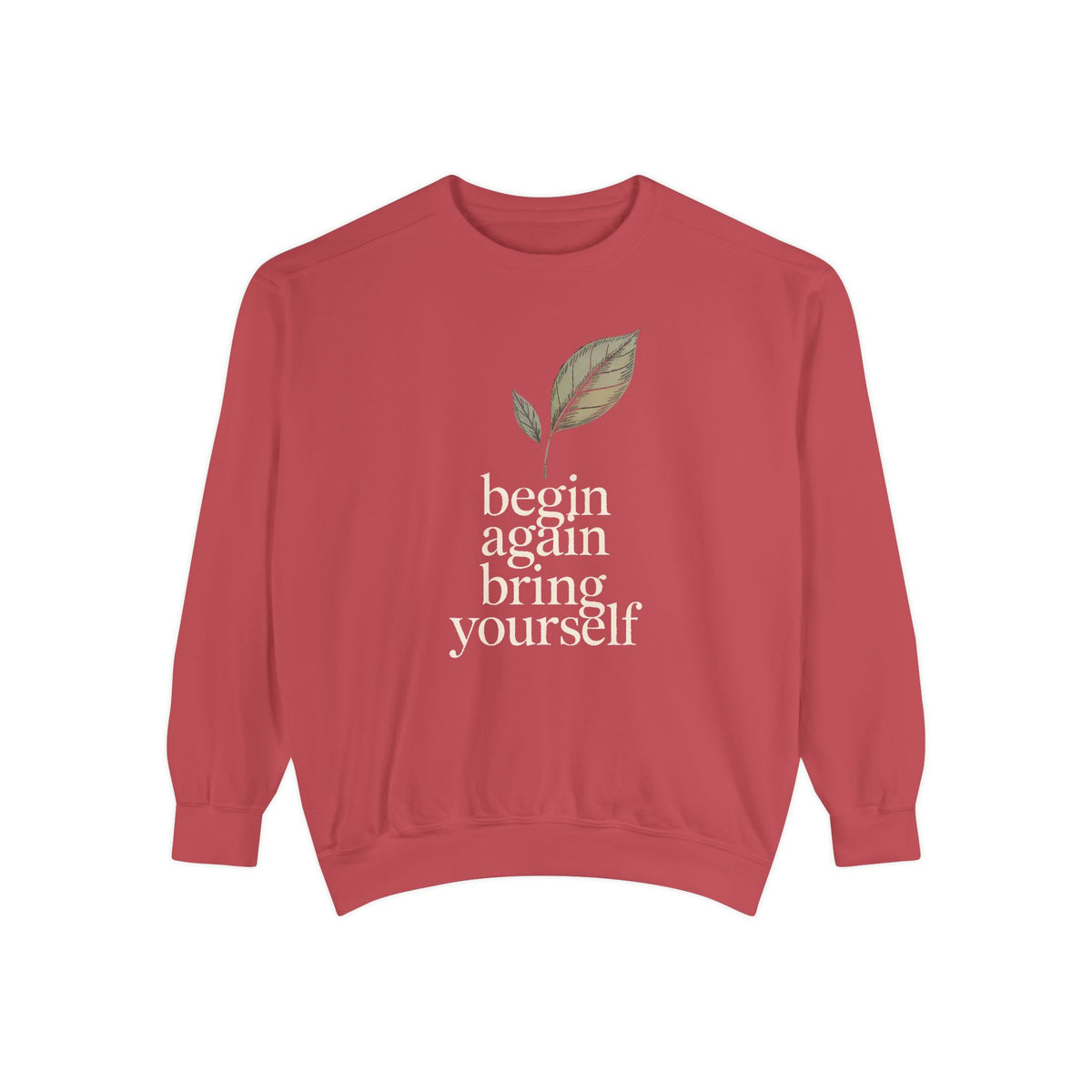 New Job Sweatshirt, Begin Again Crewneck, New Chapter Gift, Faith Based Gift, Positive Message Sweatshirt, Inspirational New Job Gift