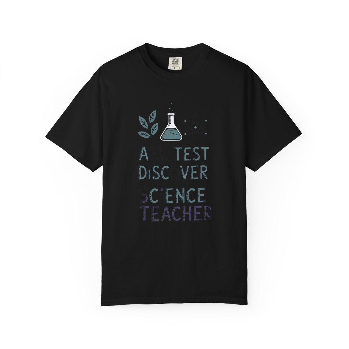 Science Teacher Shirt, Ask Test Discover Tee, Science Teacher Retirement Gift, Funny Science Teacher Shirt, Teacher Appreciation Gift, Prof…