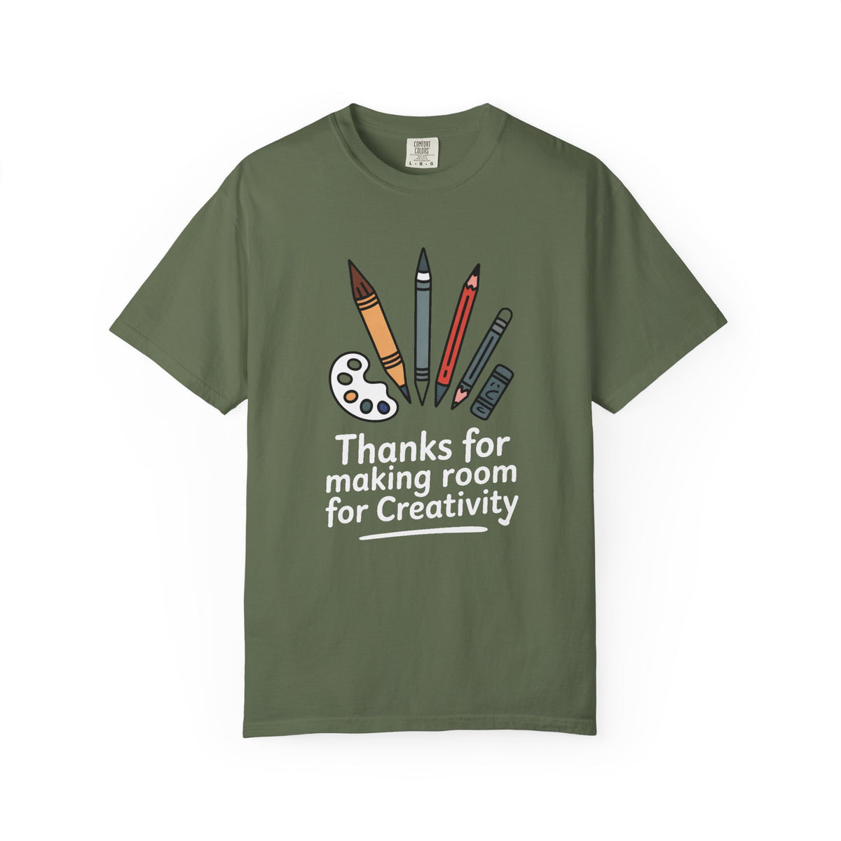 Art Teacher Shirt, Thanks For Making Room For Creativity, Art Teacher Appreciation Gift, Funny Art Teacher Tee, Art Teacher Gift