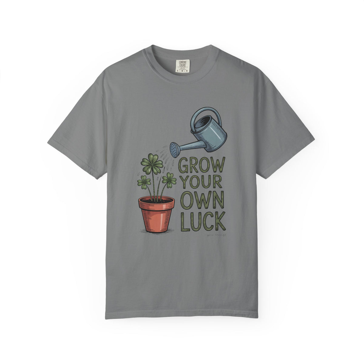 Gardener St Patrick's Day Shirt, Grow Your Own Luck Tee, Shamrock Gardening Gift, Funny St Paddy's Day Shirt For Plant Lovers, Garden Lover…