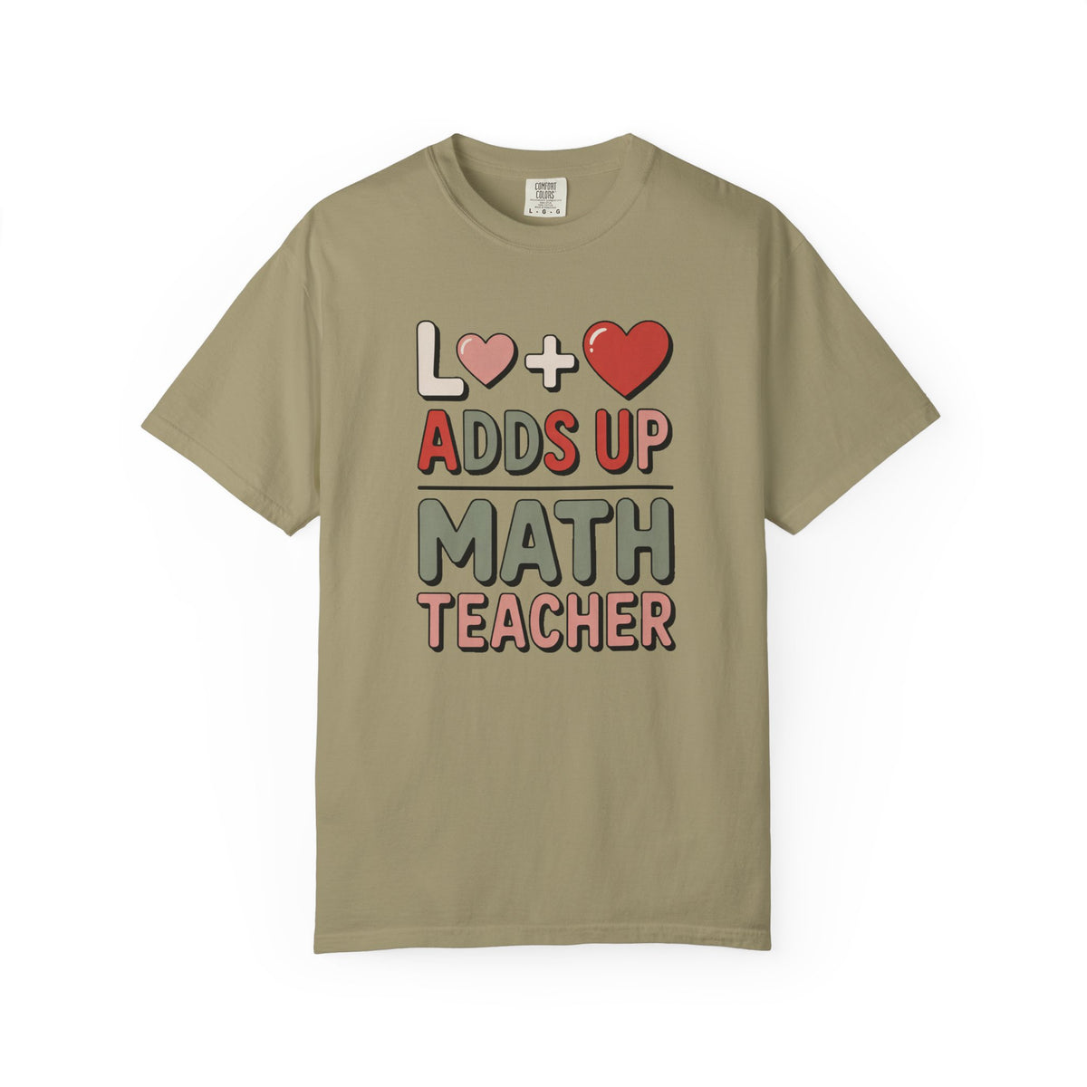 Math Teacher Shirt, Love Adds Up Tee, Valentine's Day Gift For Math Teacher, Funny Math Teacher Valentine Shirt, Teacher Appreciation Tee