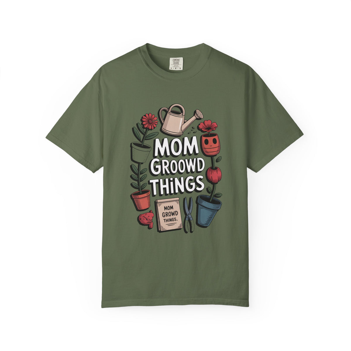 Gardener Mom Shirt, Mom Grows Good Things Tee, Mother's Day Gift For Plant Mom, Gardening Mom Gift, Garden Lover Mom T-Shirt, Mothers Day T…