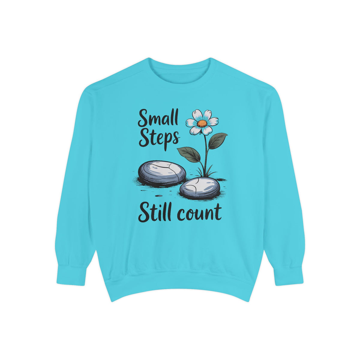 Mental Health Awareness Sweatshirt, Small Steps Still Count Crewneck, Encouragement Gift For Anxiety, Therapy Support Sweatshirt, Self Care…