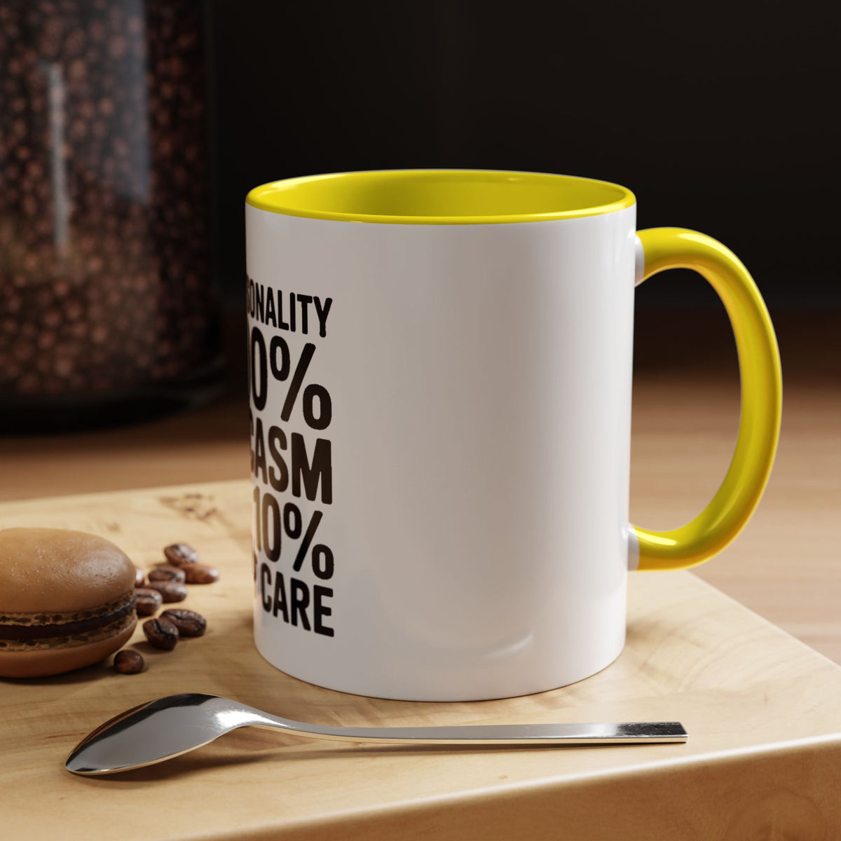 Sarcastic Mug, 90% Sarcasm 10% I Don't Care Coffee Mug, Funny Quote Mug, Sarcastic Gift, Funny Coffee Cup, Snarky Mug Gift for Him Her