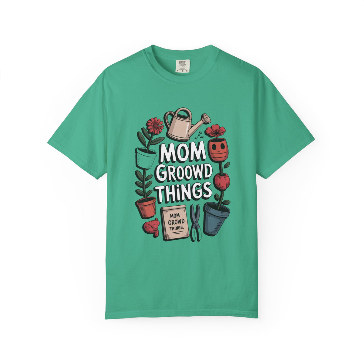 Gardener Mom Shirt, Mom Grows Good Things Tee, Mother's Day Gift For Plant Mom, Gardening Mom Gift, Garden Lover Mom T-Shirt, Mothers Day T…