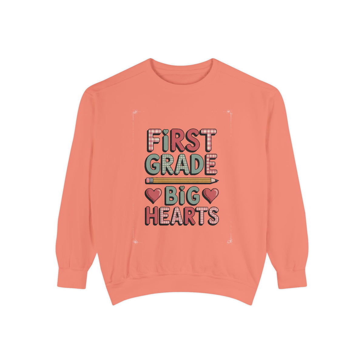 First Grade Teacher Sweatshirt, Big Hearts Valentine's Day Shirt, 1st Grade Teacher Valentine Gift, Teacher Appreciation Crewneck, Cute Val…