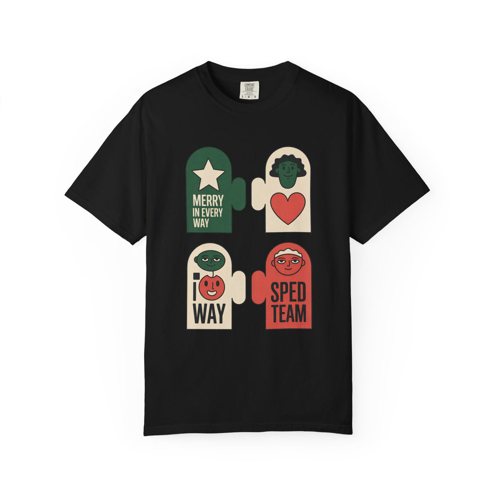 SPED Team Christmas Shirt, Merry In Every Way Tee, Special Education Christmas Crew Gift, Sped Teacher Holiday Shirt, Christmas Profession…