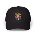 Retro Cat Dad Hat, Funny Cat Sunset Cap, Vintage 90s Style Embroidered Hat, Nap Shift Supervisor Cat Lover Gift