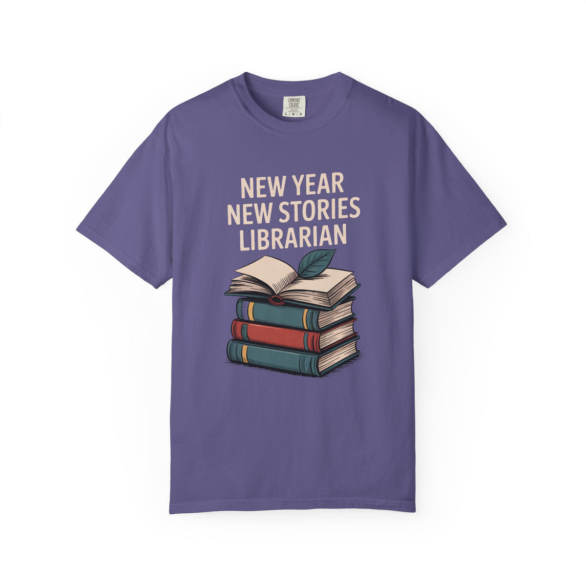 Librarian Shirt, New Year New Stories, Back To School Gift For Librarian, Library Teacher Tee, Librarian Appreciation Shirt, School Library…