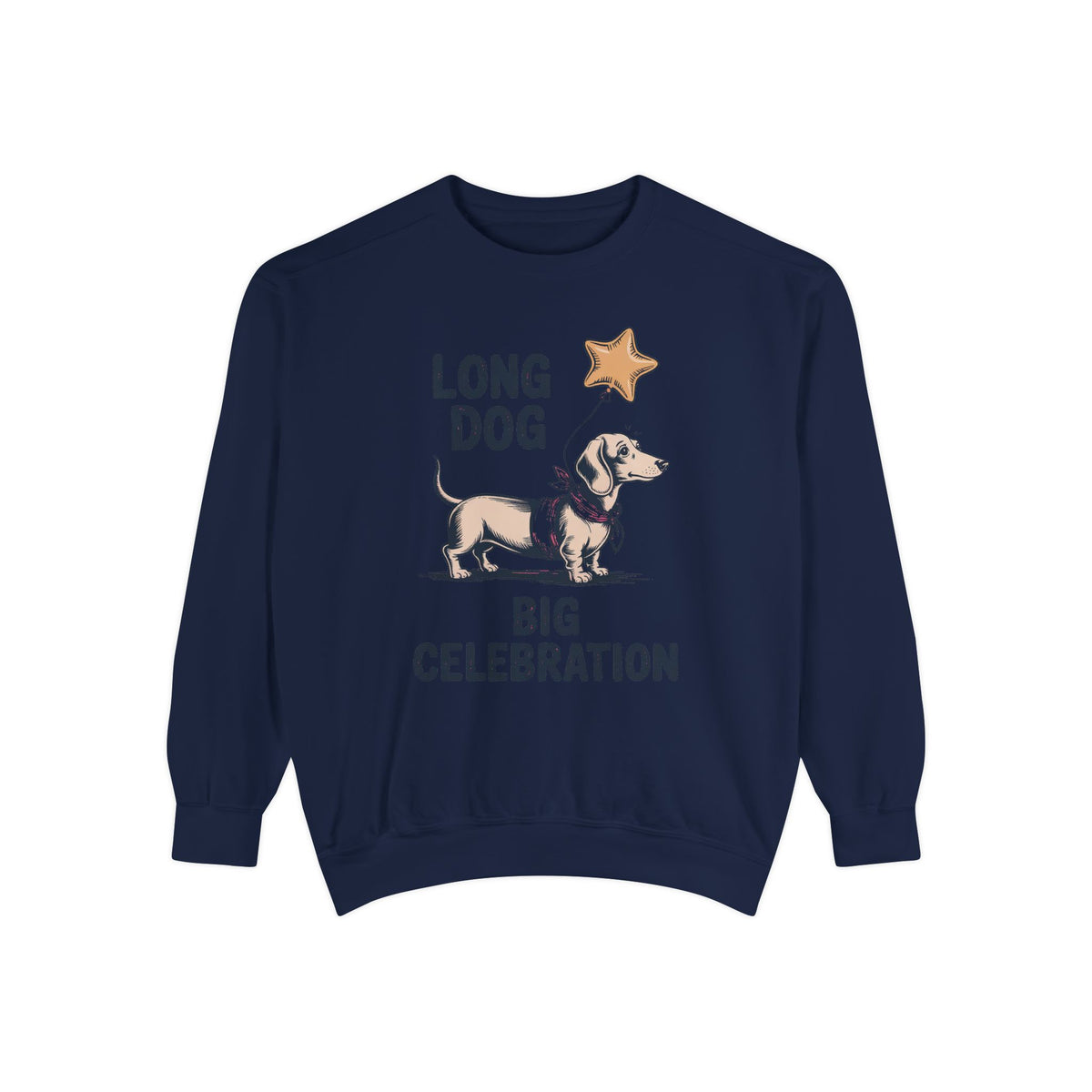 Dog Mom Sweatshirt, Dachshund Fourth of July Crewneck, Long Dog Big Celebration, Patriotic Dachshund Gift, Weiner Dog Mom Tee, 4th Of July…