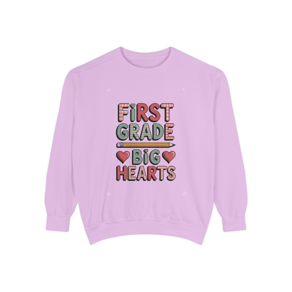 First Grade Teacher Sweatshirt, Big Hearts Valentine's Day Shirt, 1st Grade Teacher Valentine Gift, Teacher Appreciation Crewneck, Cute Val…