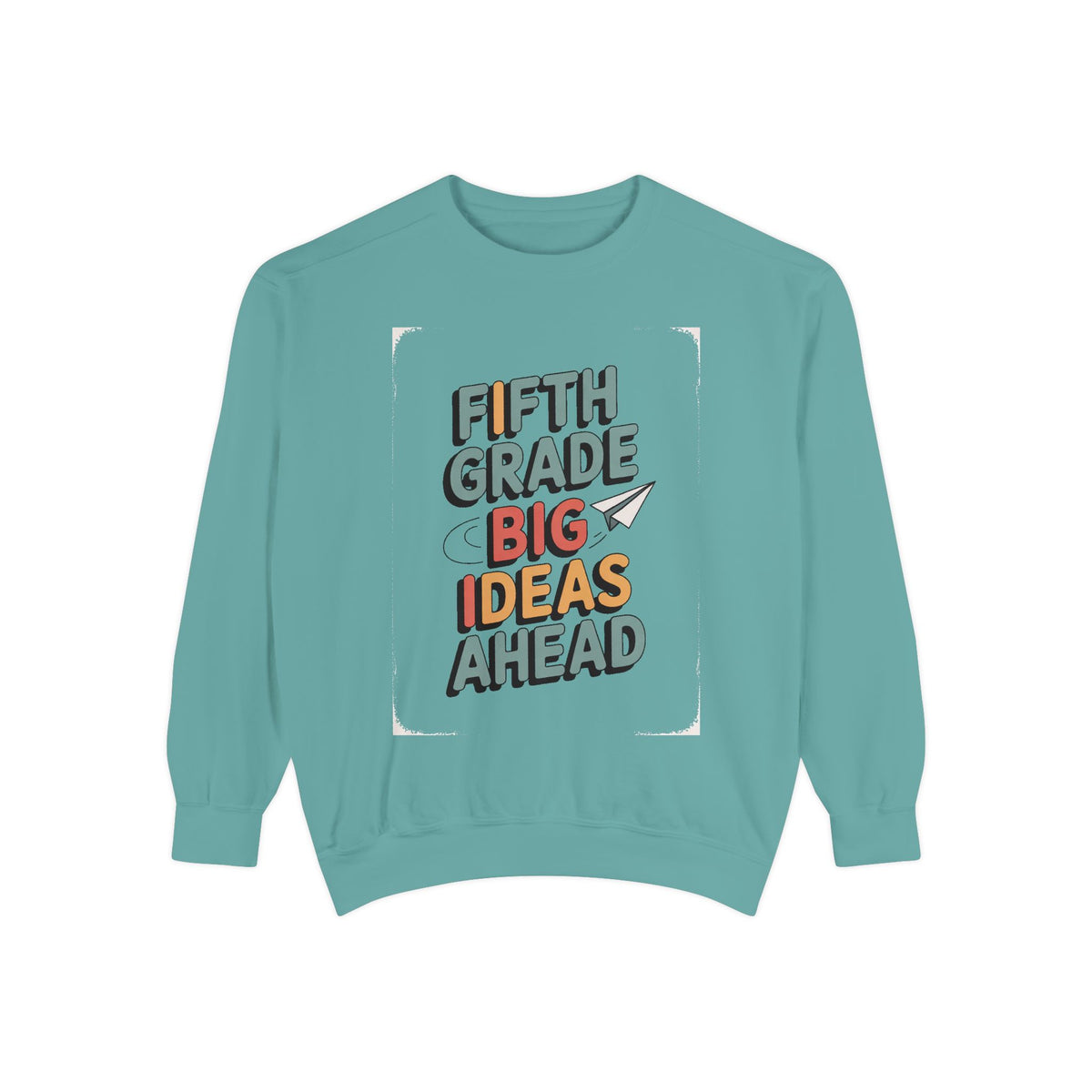 Fifth Grade Sweatshirt, Back to School Gift For Kids, 5th Grade Big Ideas Ahead Crewneck, Fifth Grade Student Shirt, First Day of School Tee