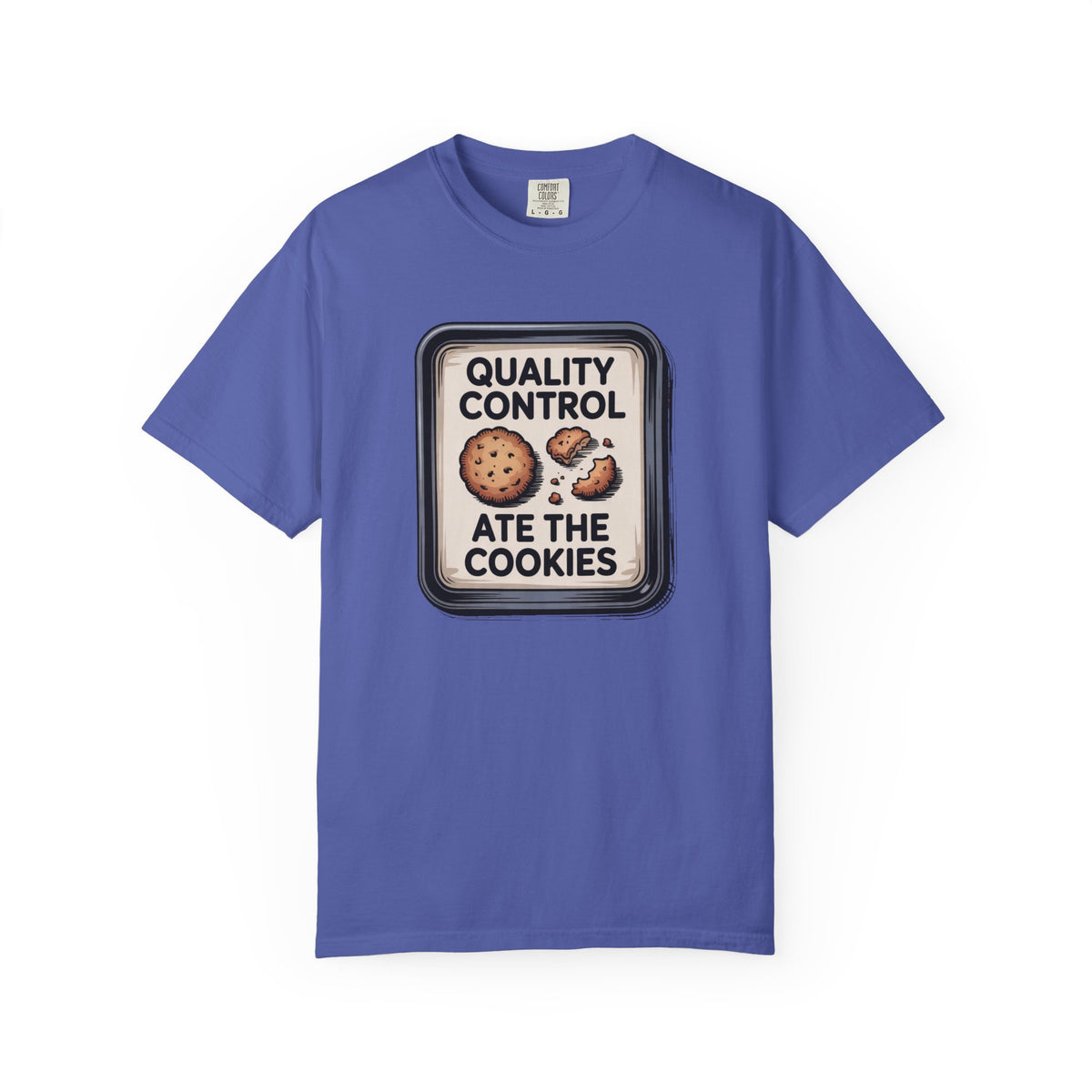 Baker Christmas Shirt, Quality Control Ate The Cookies Tee, Funny Baker Gift, Christmas Baking Shirt, Cookie Lover Gift, Holiday Baker T-Sh…
