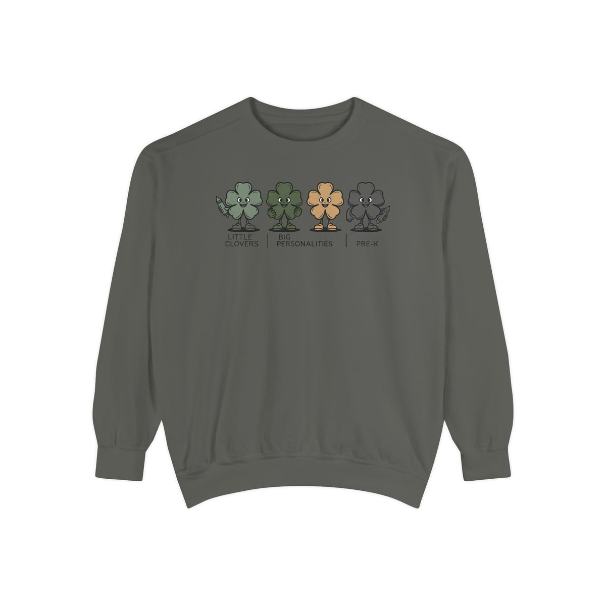 Pre-K Teacher Sweatshirt, St Patrick's Day Gift For Preschool Teacher, Little Clovers Crewneck, Lucky Teacher Shirt, Preschool Teacher Appr…