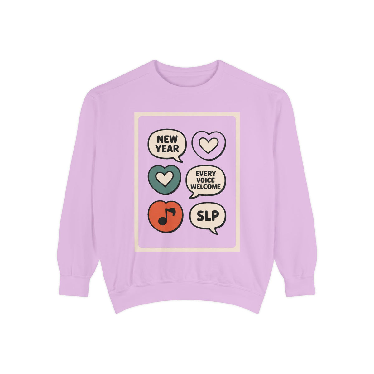 SLP Sweatshirt, Back to School Gift For Speech Language Pathologist, Every Voice Welcome Crewneck, New Year New Caseload Tee, SLP Appreciat…