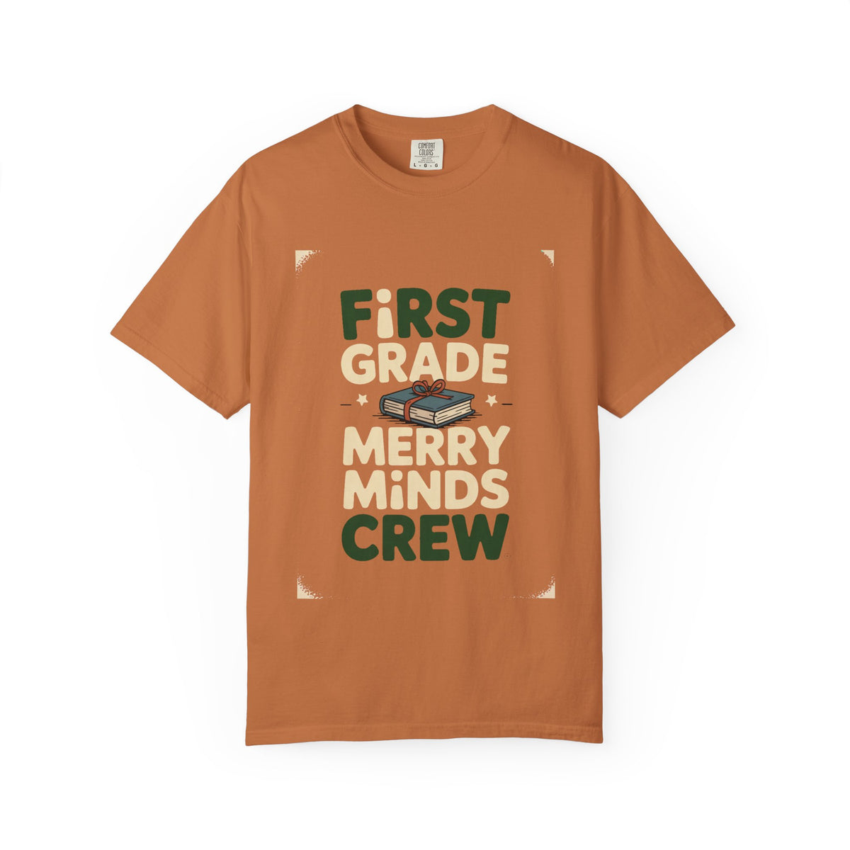 First Grade Teacher Shirt, Merry Minds Crew Tee, Christmas Teacher Gift, Holiday Teacher Squad Shirt, First Grade Christmas Group Tee, Teac…