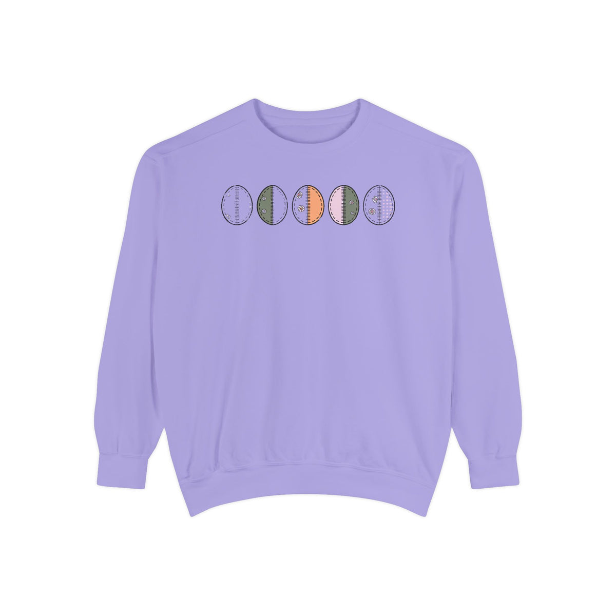 Quilter Easter Sweatshirt, Patchwork Egg Gift For Quilting Lover, Easter Quilt Crewneck, Cute Easter Gift For Quilter, Spring Sweatshirt