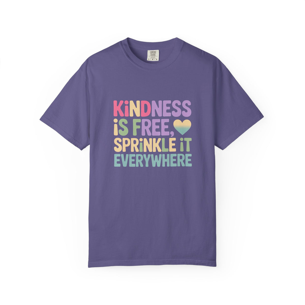 Kindness Is Free Sprinkle It Everywhere Shirt, Positive Quote T-Shirt, Kindness Matters Tee, Motivational Gift for Teacher Friend