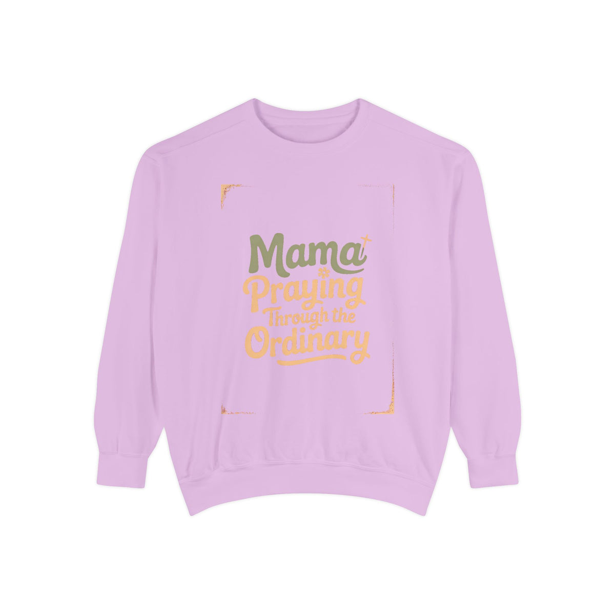 Christian Mom Sweatshirt, Praying Through The Ordinary Crewneck, Faith Based Gift For Mom, Mama Sweatshirt, Religious Mom Gift