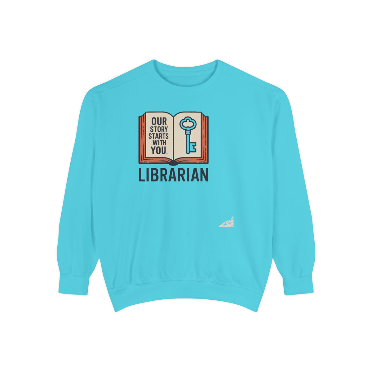 Librarian Sweatshirt, Our Story Starts With You, Teacher Appreciation Gift, School Librarian Crewneck, Librarian Appreciation Gift, Book Lo…