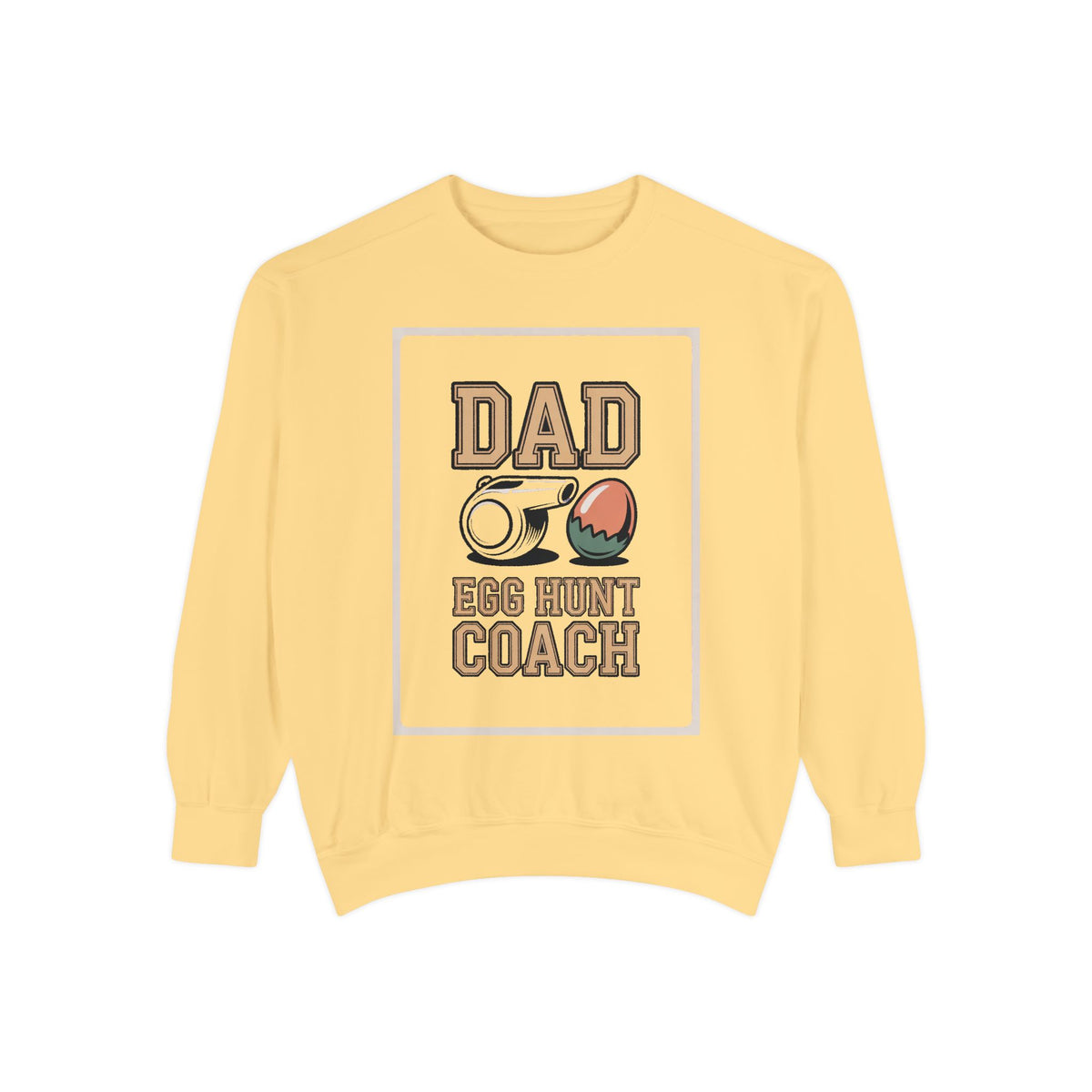 Dad Easter Sweatshirt, Egg Hunt Coach Shirt, Funny Easter Gift For Dad, Dad Easter Crewneck, Easter Sweatshirt For Him, Coach Dad Gift