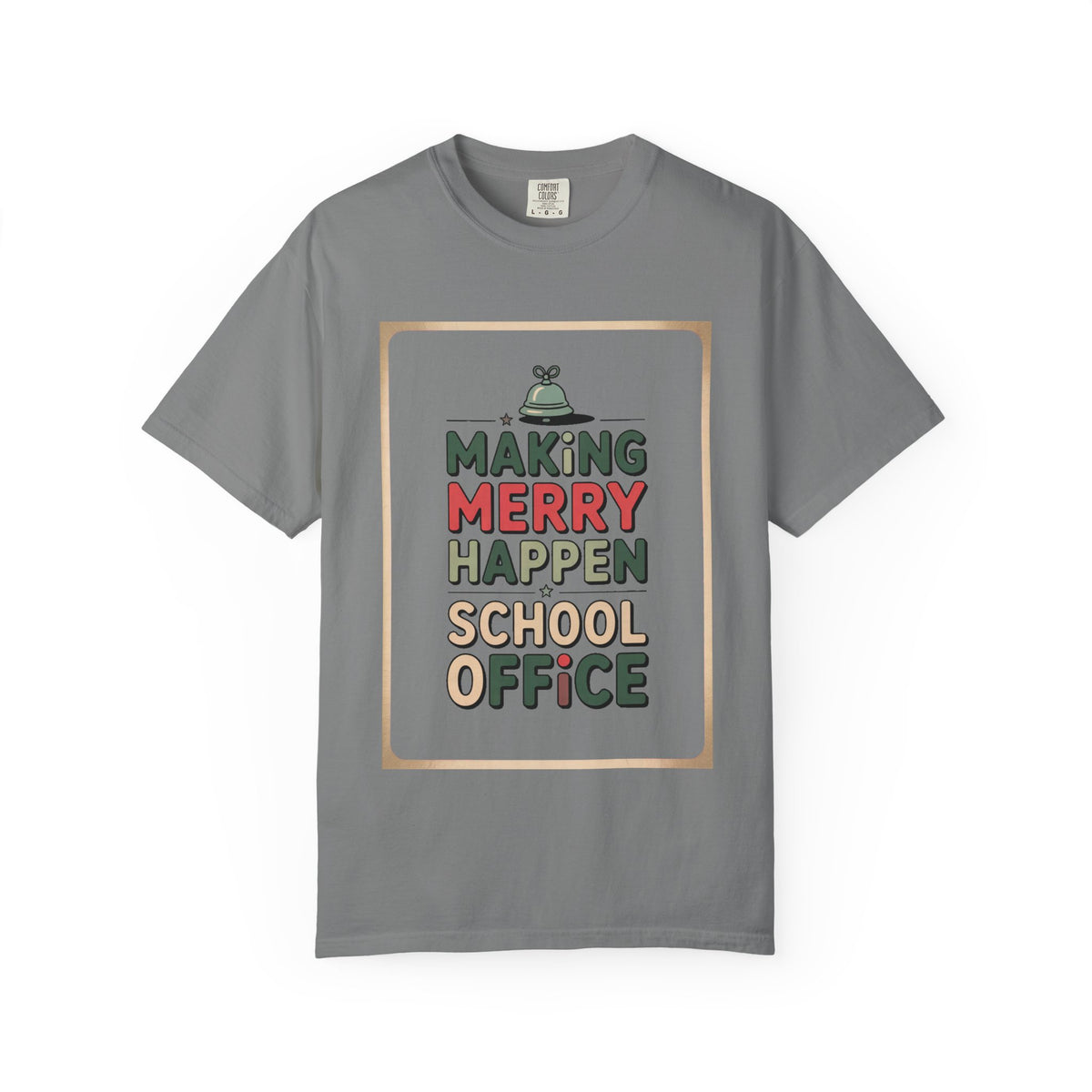 School Office Shirt, Making Merry Happen, Christmas Gift For School Office Staff, School Secretary Tee, Office Crew Christmas Shirt