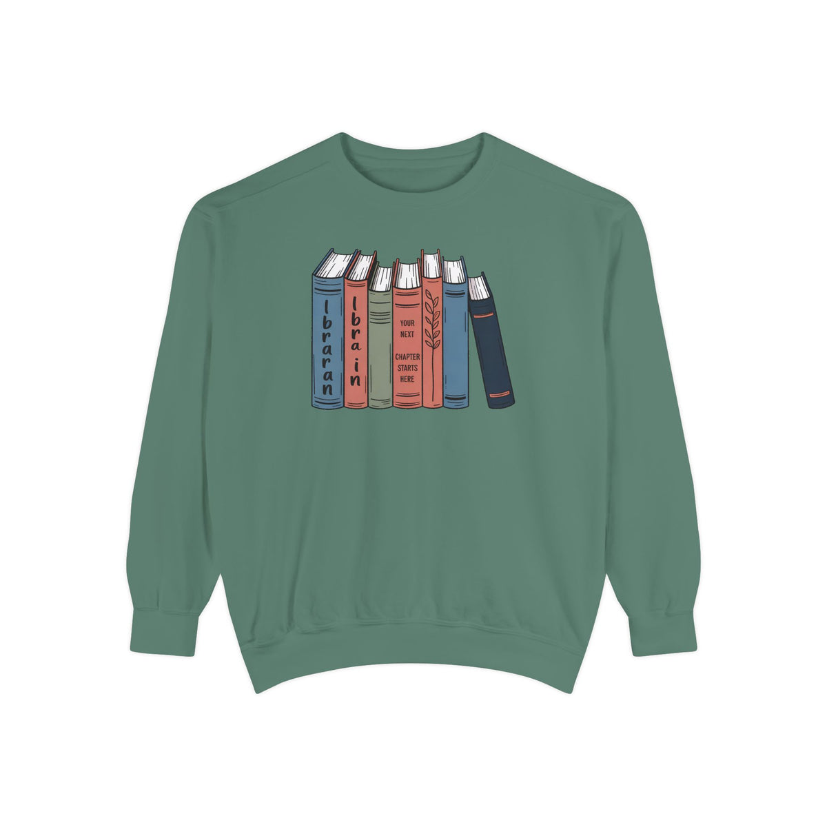 Librarian Sweatshirt, Retirement Gift For Librarian, Your Next Chapter Starts Here, Librarian Retirement Crewneck, Book Lover Gift