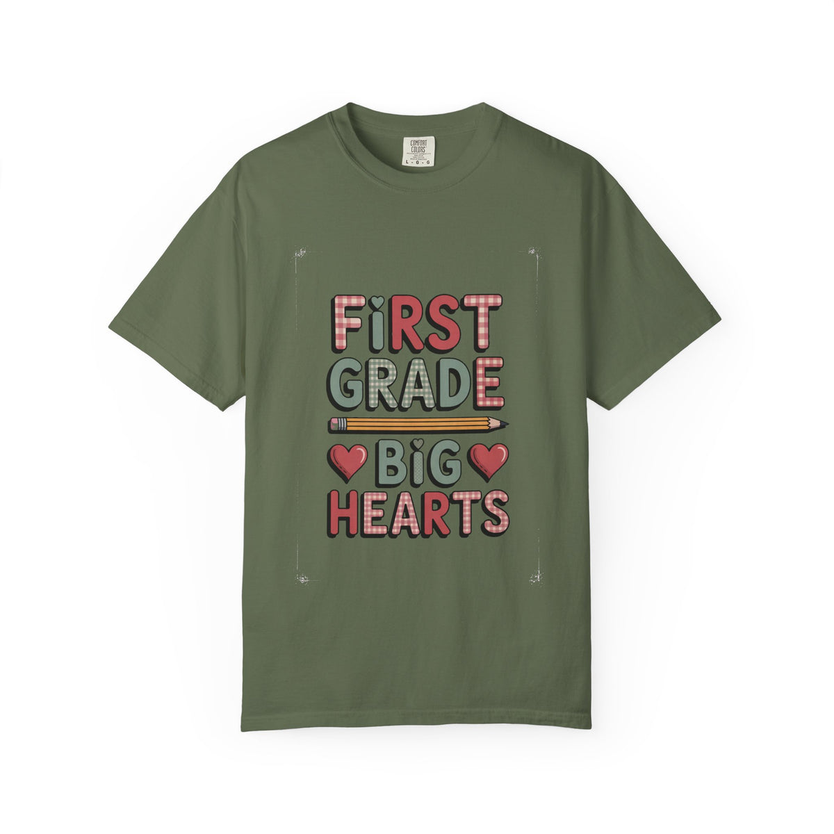 First Grade Teacher Shirt, Valentine's Day Gift For Teacher, Big Hearts Valentine Tee, First Grade Teacher Valentine Gift, Cute Teacher Shi…