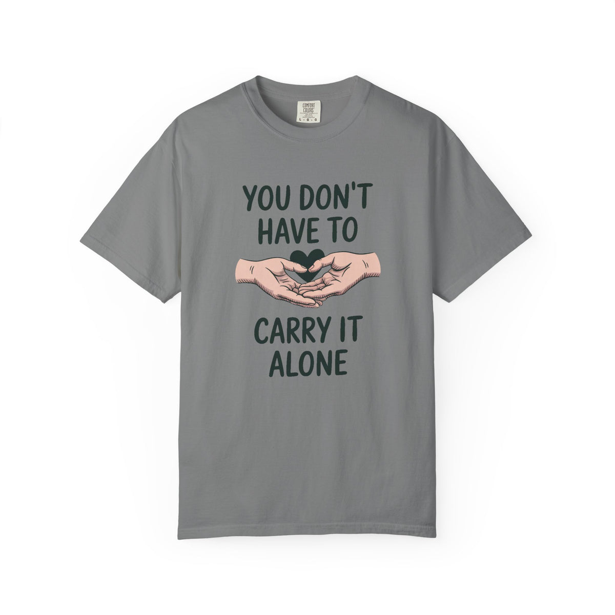 Mental Health Support Shirt, You Don't Have To Carry It Alone Tee, Mental Health Awareness Gift, Support Shirt For Friend, Therapist Gift