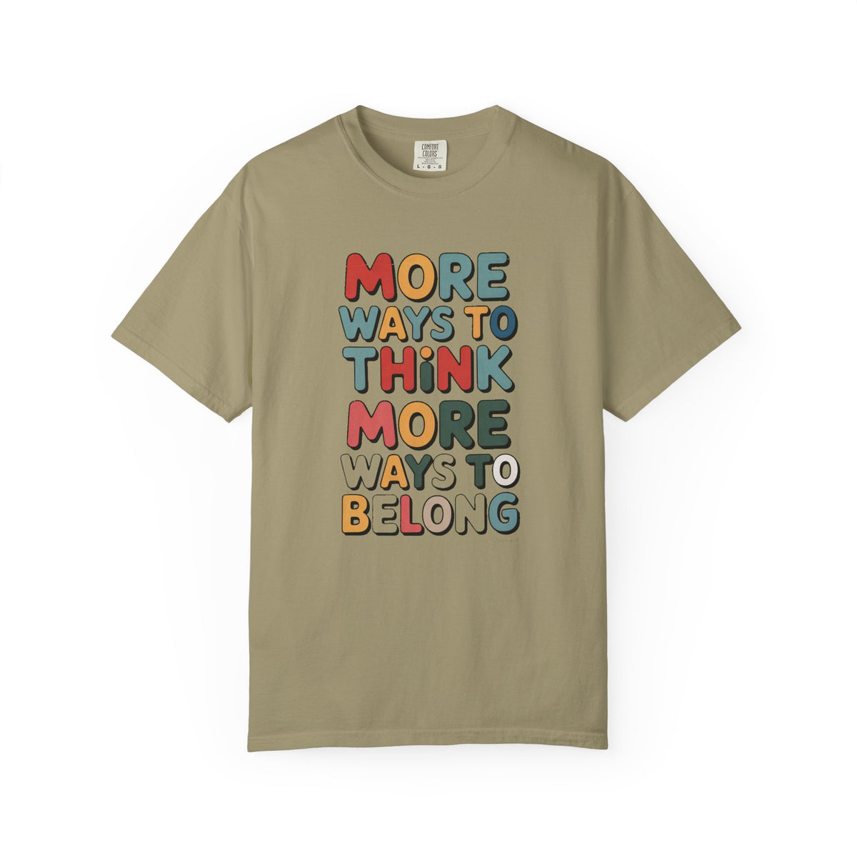 Autism Acceptance Shirt, Neurodiversity Gift, More Ways To Think Tee, Autism Awareness Shirt, Infinity Loop Support Shirt, Neurodivergent P…