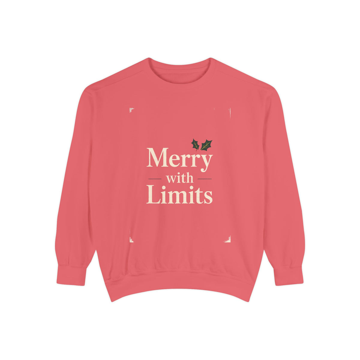 Busy Adult Christmas Sweatshirt, Merry With Limits Crewneck, Funny Christmas Gift For Tired Adults, Sarcastic Holiday Sweater, Dry Humor Xm…