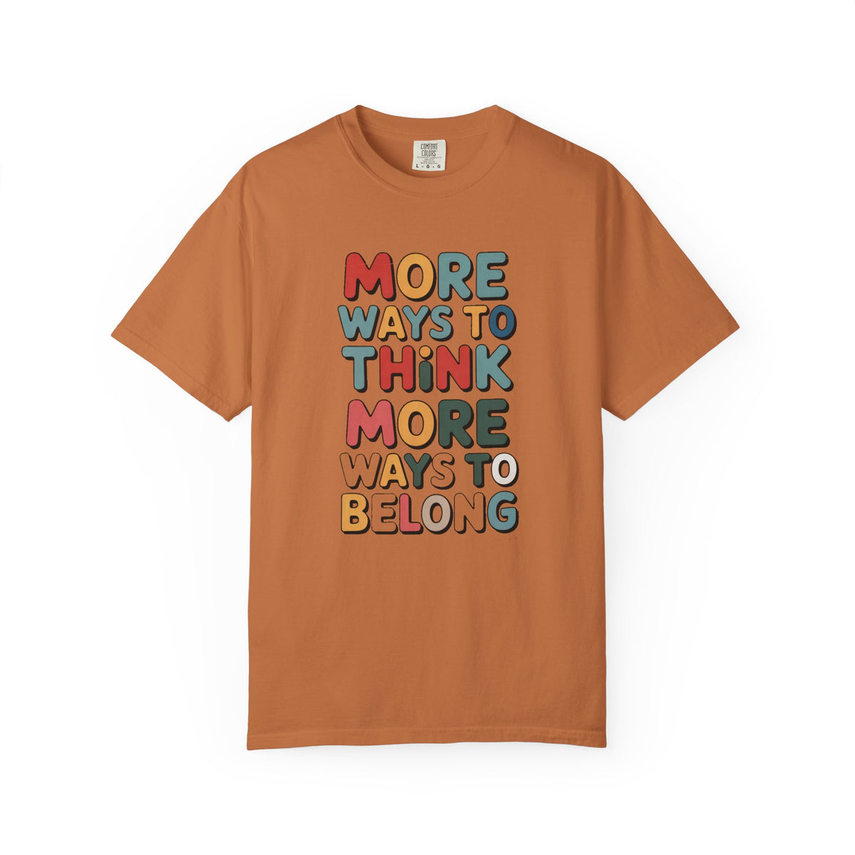 Autism Acceptance Shirt, Neurodiversity Gift, More Ways To Think Tee, Autism Awareness Shirt, Infinity Loop Support Shirt, Neurodivergent P…