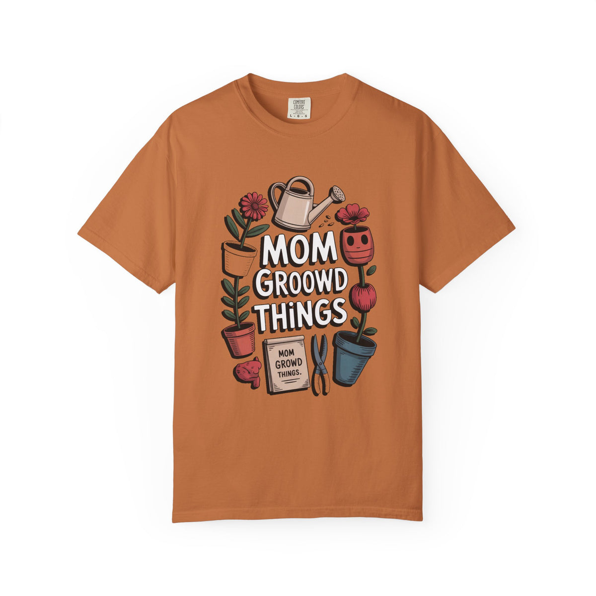 Gardener Mom Shirt, Mom Grows Good Things Tee, Mother's Day Gift For Plant Mom, Gardening Mom Gift, Garden Lover Mom T-Shirt, Mothers Day T…