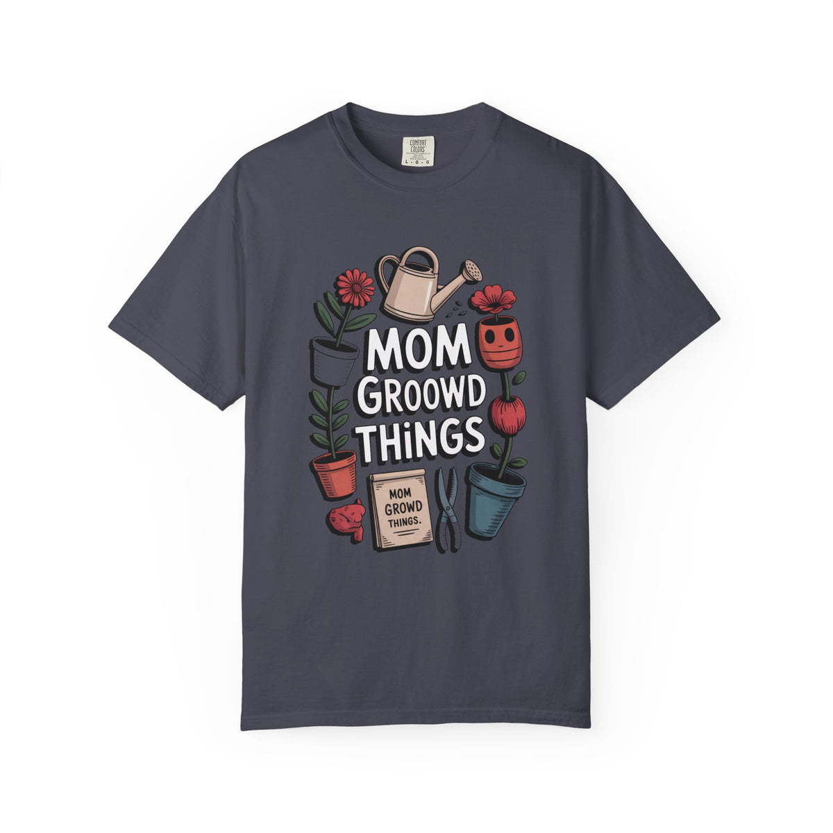 Gardener Mom Shirt, Mom Grows Good Things Tee, Mother's Day Gift For Plant Mom, Gardening Mom Gift, Garden Lover Mom T-Shirt, Mothers Day T…