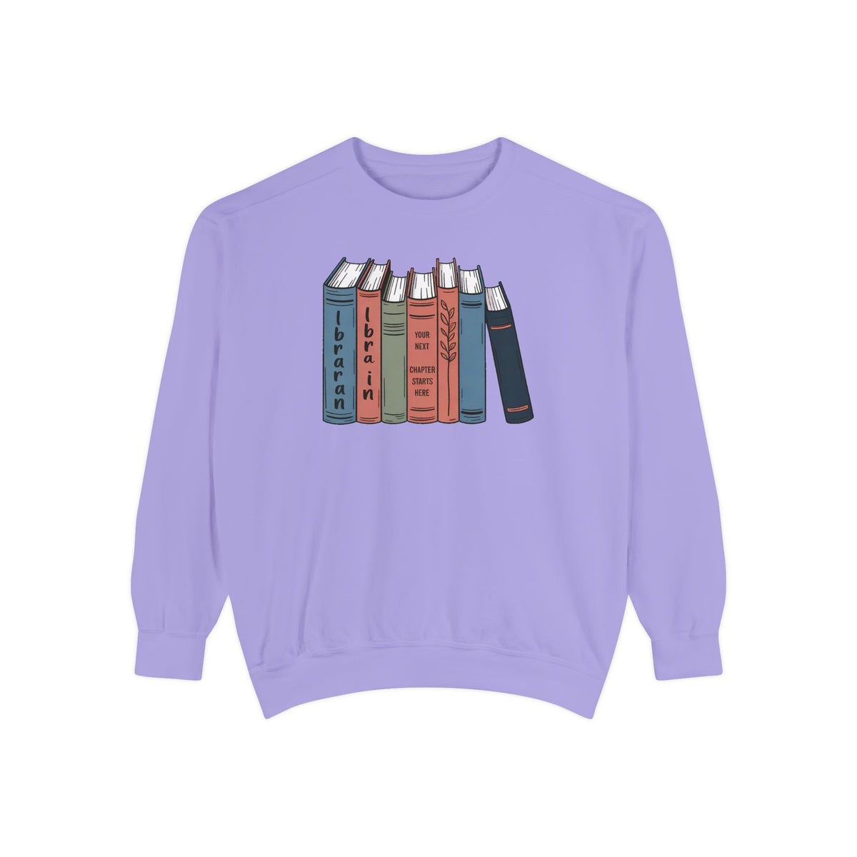 Librarian Sweatshirt, Retirement Gift For Librarian, Your Next Chapter Starts Here, Librarian Retirement Crewneck, Book Lover Gift